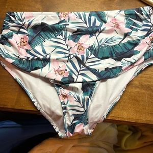 Calia Swimsuit high waisted bottoms